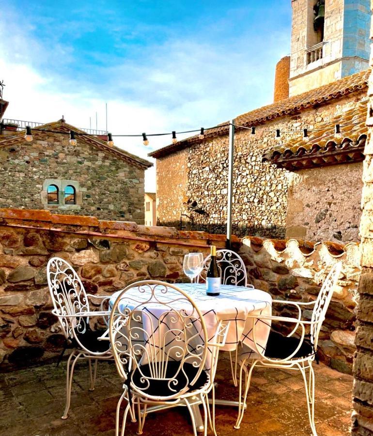 Autentica Casa Del Sxvii En La Costa Brava Cruilles Exterior photo